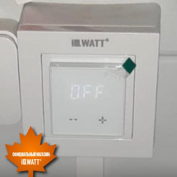 Электронный термостат IQ THERMOSTAT D слоновая кость
